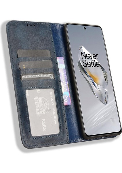 Oneplus 12 5g Manyetik Kapatma Pu Deri Cüzdan Için Kılıf (Yurt Dışından)