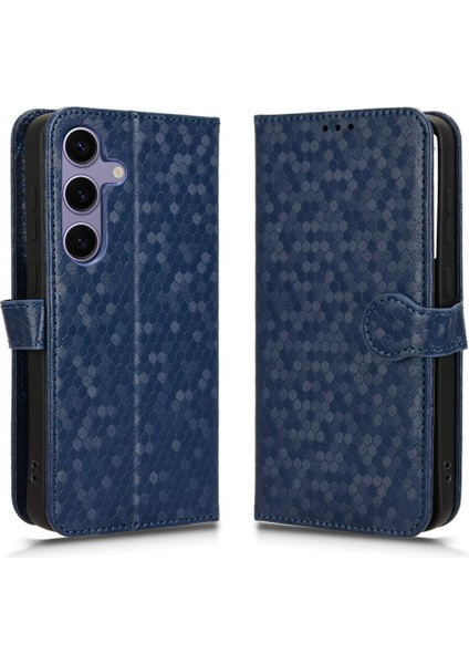 Samsung Galaxy S24 Artı 5g Için Geometrik Desen Manyetik Toka Kapak (Yurt Dışından)