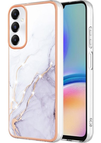 Samsung Galaxy A05S Ince Tpu Koruma Mermer Desen Yumuşak Tampon (Yurt Dışından)