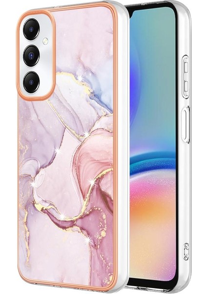 Samsung Galaxy A05S Ince Tpu Koruma Mermer Desen Yumuşak Tampon (Yurt Dışından)