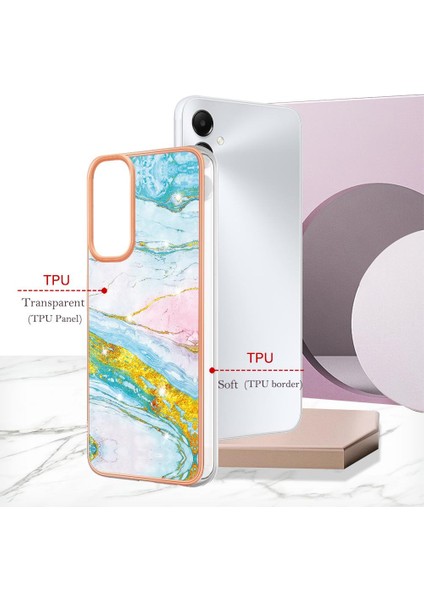 Samsung Galaxy A05S Ince Tpu Koruma Mermer Desen Yumuşak Tampon (Yurt Dışından) modelleri