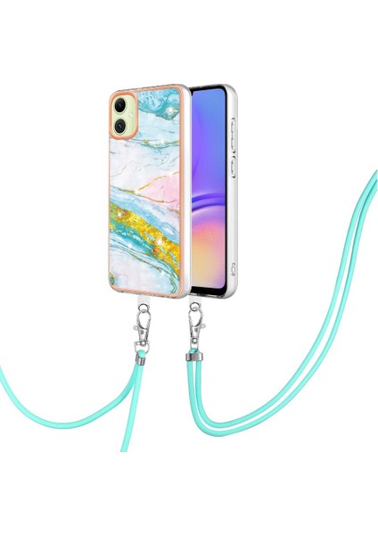 Samsung Galaxy A05 Mermer Anti-Scratch Yumuşak Crossbody Kordon Için Kılıf (Yurt Dışından) indirimleri