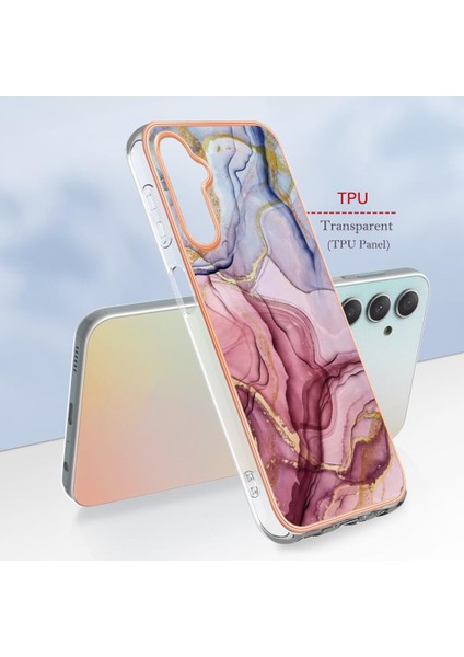 Samsung Galaxy A25 5g Darbeye Silikon Tampon Tpu Mermer ile Uyumlu (Yurt Dışından)