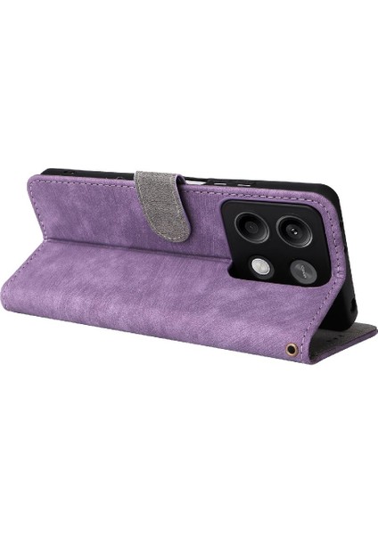 Xiaomi Poco X6 Manyetik Kapatma Kart Yuvaları Kapak Rfıd Engelleme Pu (Yurt Dışından)