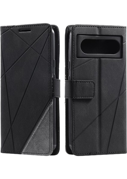 Google Piksel 8 Pro Kart Tutucu Için Kılıf Kickstand Cüzdan Flip Folio Pu (Yurt Dışından)