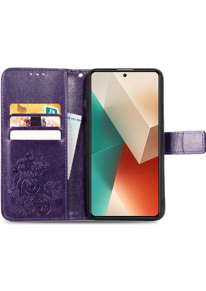 Xiaomi Redmi Için Not 13 4g Kılıf Dört Yapraklı Yonca Zarif (Yurt Dışından)