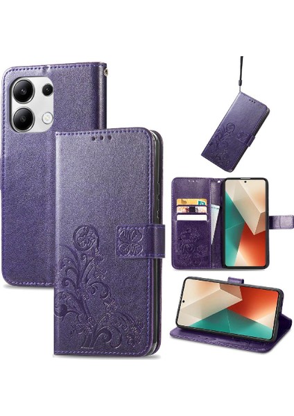 Xiaomi Redmi Için Not 13 4g Kılıf Dört Yapraklı Yonca Zarif (Yurt Dışından)