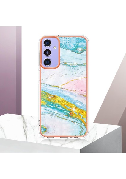 Samsung Galaxy A15 5g Yumuşak Tampon Ince Tpu Mermer Desen (Yurt Dışından) fırsatları