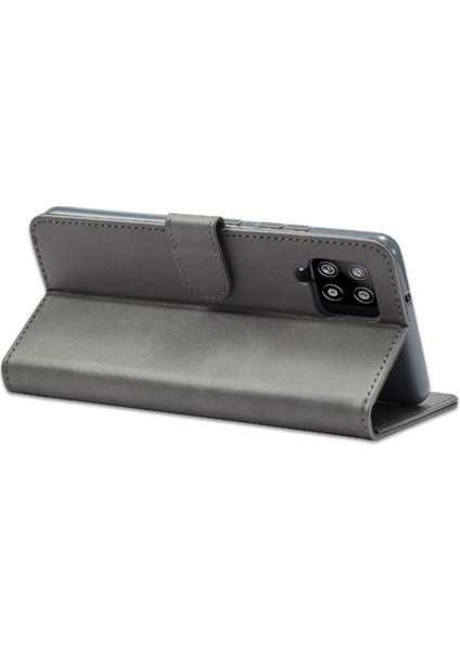 Samsung Galaxy Case 5g Buzağı Doku Yatay Çevir Deri Kılıf (Yurt Dışından)