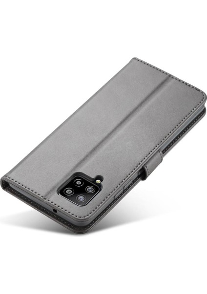Samsung Galaxy Case 5g Buzağı Doku Yatay Çevir Deri Kılıf (Yurt Dışından)