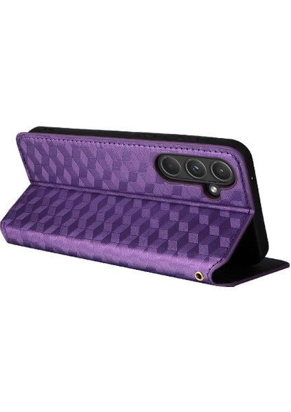Samsung Galaxy Case 5g Cüzdan Kart Yuvaları Tutucu 3D Desen Pu (Yurt Dışından)