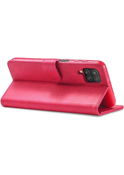 Samsung Galaxy M33 5g Için Tutucu Kart Yuvaları ile Cüzdan Buzağı Doku (Yurt Dışından)