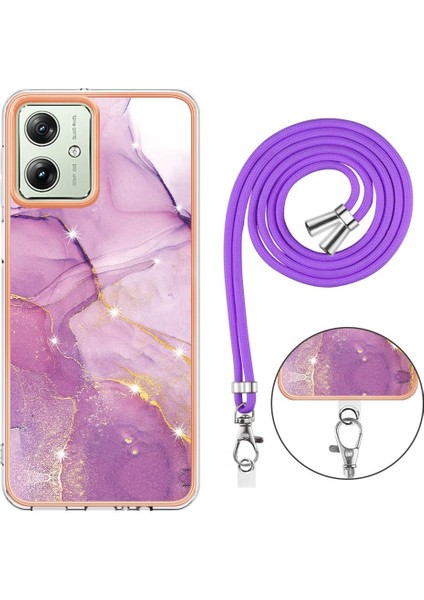 Motorola Moto G54 Tampon Anti-Scratch Yumuşak Crossbody Kordon Için Kılıf (Yurt Dışından) modelleri