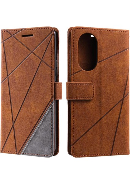 Oppo Oppo 8t 5g Kart Tutucu Için Kılıf Kickstand Cüzdan Flip Folio Manyetik (Yurt Dışından)