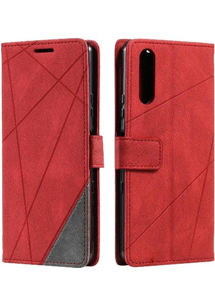 Sony Xperia 10 Iv Için Kılıf Darbeye Pu Deri Cüzdan Flip Folio Kart (Yurt Dışından)