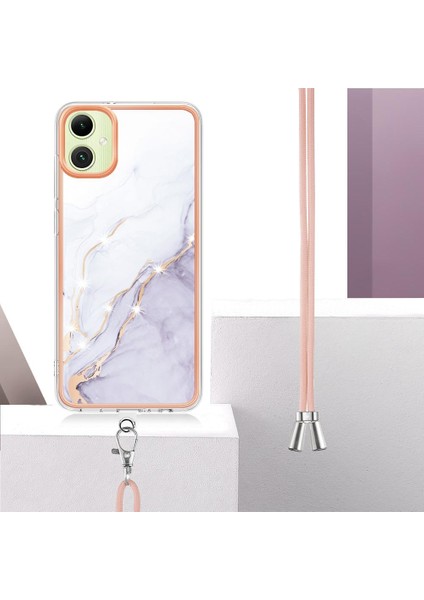 Samsung Galaxy A05 Mermer Anti-Scratch Yumuşak Crossbody Kordon Için Kılıf (Yurt Dışından) indirimleri