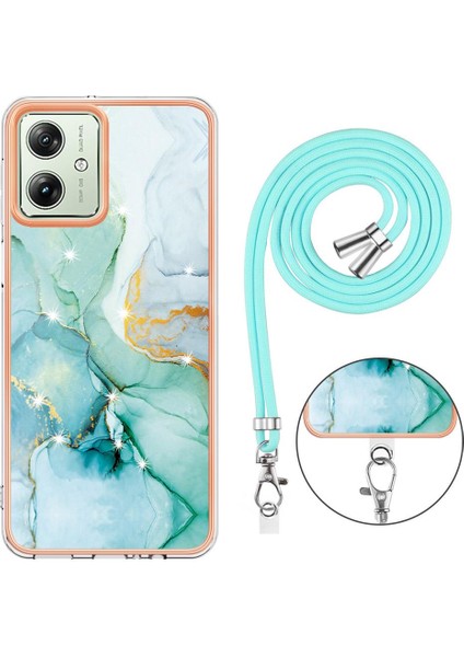 Motorola Moto G54 Tampon Anti-Scratch Yumuşak Crossbody Kordon Için Kılıf (Yurt Dışından) fırsatları