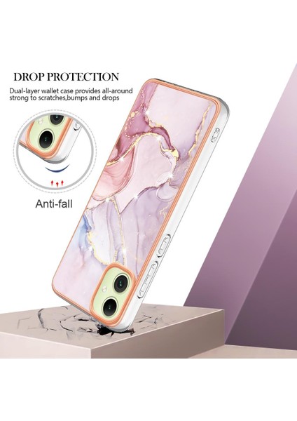 Samsung Galaxy A05 Yumuşak Tampon Ince Tpu Mermer Desen Koruma (Yurt Dışından) modelleri