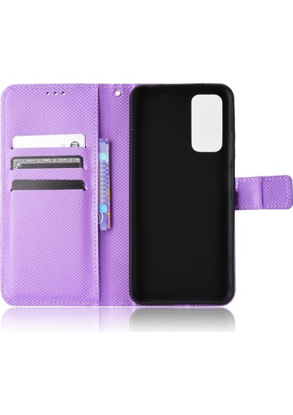 Xiaomi Redmi Için Not 11 4g Manyetik Cüzdan Kart Tutucu Kickstand (Yurt Dışından)