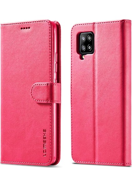 Samsung Galaxy Case 5g Buzağı Doku Yatay Çevir Deri Kılıf (Yurt Dışından)
