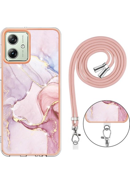 Motorola Moto G54 Tampon Anti-Scratch Yumuşak Crossbody Kordon Için Kılıf (Yurt Dışından) indirimleri