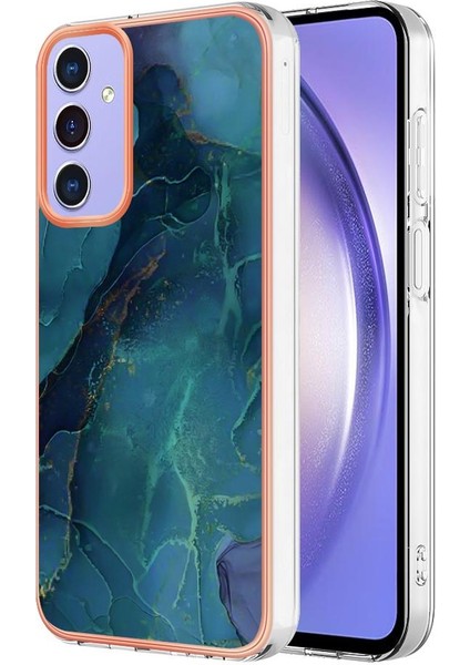 Samsung Galaxy A15 5g Tampon Darbeye Dayanıklı Tpu Mermer Silikon ile Uyumlu (Yurt Dışından)