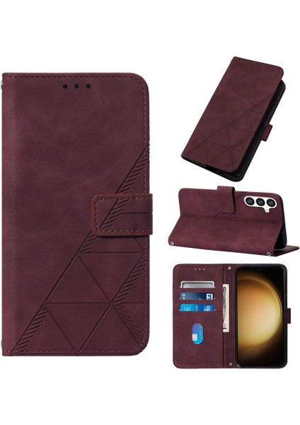 Samsung Galaxy S24 5g Flip Folio Kitap Koruyucu Kredi Kartı Pu (Yurt Dışından)