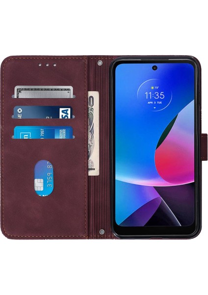 Motorola Moto G Oynamak Için Kılıf 4g 2024 Cüzdan Kapak Flip Folio Kitap Pu Kart (Yurt Dışından) fiyatları