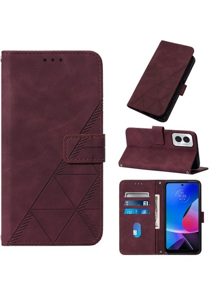 Motorola Moto G Oynamak Için Kılıf 4g 2024 Cüzdan Kapak Flip Folio Kitap Pu Kart (Yurt Dışından) indirimleri