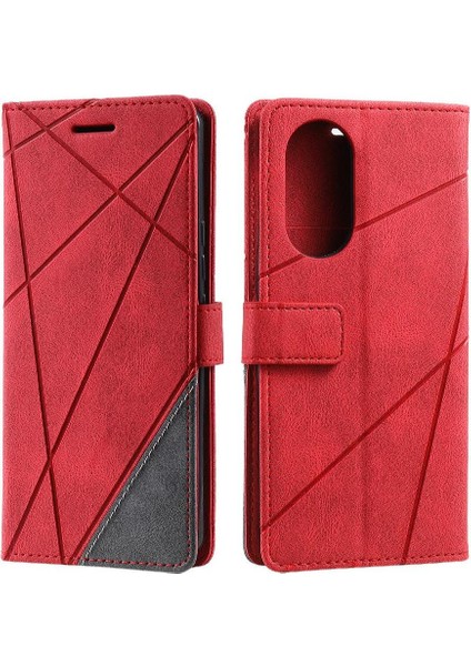 Oppo Oppo 8t 5g Kart Tutucu Için Kılıf Kickstand Cüzdan Flip Folio Manyetik (Yurt Dışından)