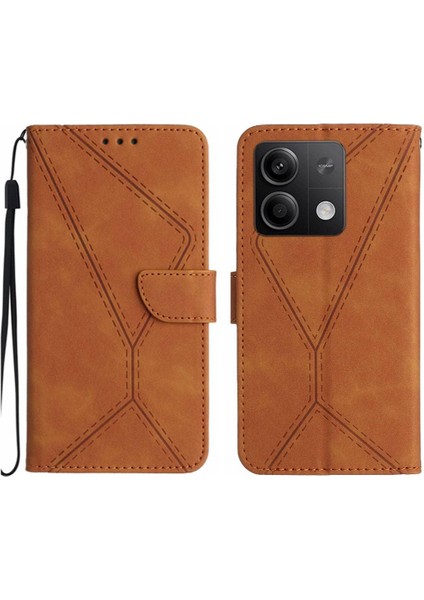 Xiaomi Redmi Not 13 4g Için Kılıf Yüksek Kalite Tpu Deri Cüzdan Yumuşak Pu (Yurt Dışından)