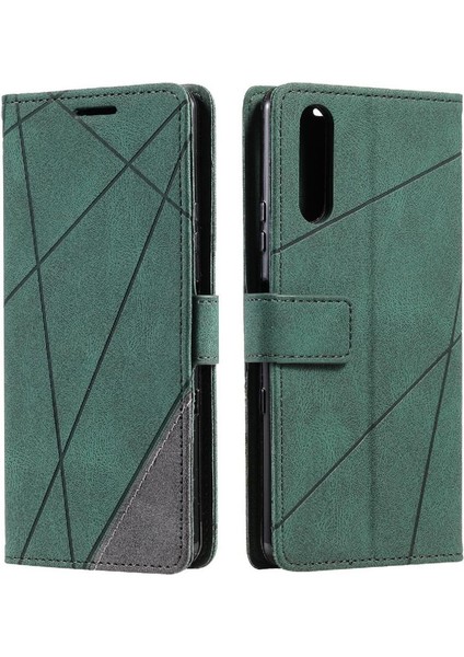 Sony Xperia 10 Iv Için Kılıf Darbeye Pu Deri Cüzdan Flip Folio Kart (Yurt Dışından)