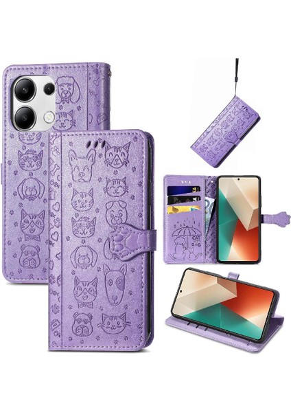 Xiaomi Redmi Için Not 13 4g Kılıf Kısa Kayış Karikatür Hayvanlar (Yurt Dışından) fırsatları