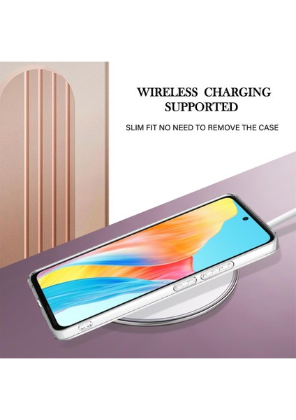 Oppo A58 4g Ince Tpu Mermer Desen Koruma Yumuşak Tampon Için Kılıf (Yurt Dışından) modelleri
