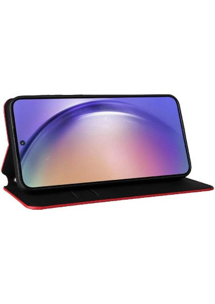 Samsung Galaxy Case 5g Cüzdan Kart Yuvaları Tutucu 3D Desen Pu (Yurt Dışından)