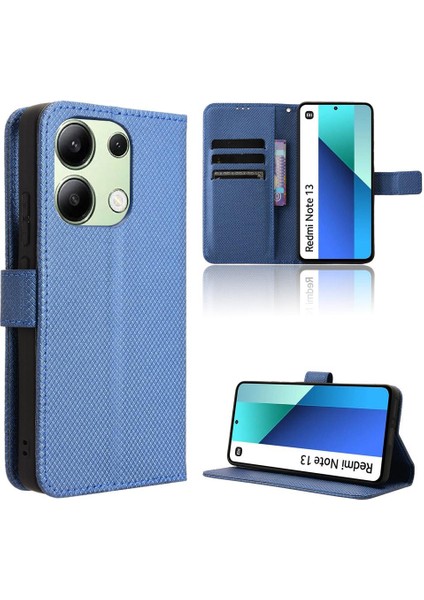 Xiaomi Redmi Için Not 13 4g Kapak Kart Tutucu Kickstand Manyetik (Yurt Dışından)