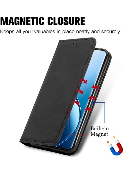 Xiaomi Redmi Için Not 13 4g Kılıf Basit Iş Kapak Çevirin (Yurt Dışından)