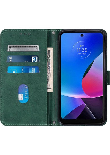 Motorola Moto G Oynamak Için Kılıf 4g 2024 Cüzdan Kapak Flip Folio Kitap Pu Kart (Yurt Dışından) fırsatları