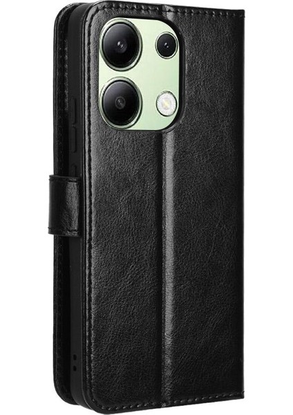 Xiaomi Redmi Için Not 13 4g Manyetik Kapak Çevirin Kart Tutucu Cüzdan (Yurt Dışından)