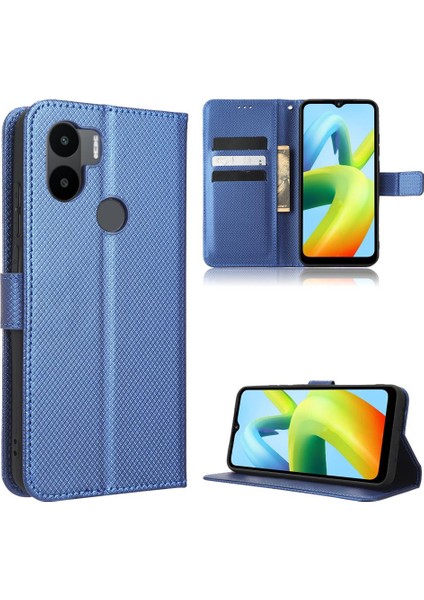 Xiaomi Redmi A2 Artı Manyetik Cüzdan Kickstand Kapak Kart Tutucu (Yurt Dışından)