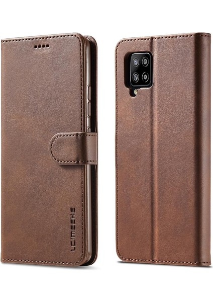 Samsung Galaxy Case 5g Buzağı Doku Yatay Çevir Deri Kılıf (Yurt Dışından)