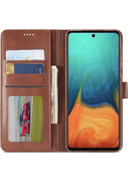 Samsung Galaxy Calf Buzağı Doku Yatay Çevir Deri Kılıf (Yurt Dışından) fırsatları