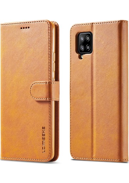 Samsung Galaxy Case 5g Buzağı Doku Yatay Çevir Deri Kılıf (Yurt Dışından)