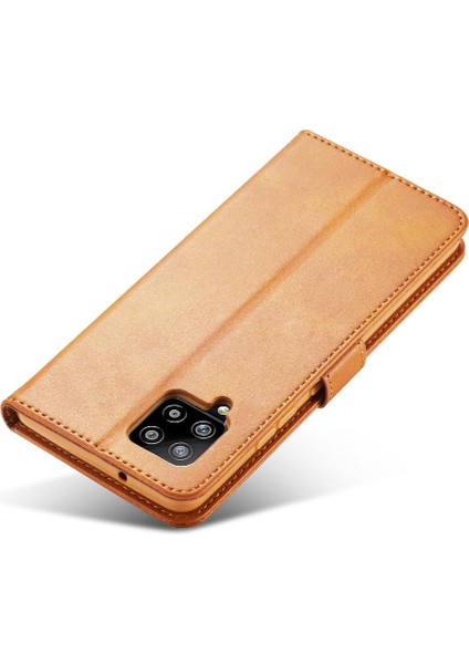 Samsung Galaxy Case 5g Buzağı Doku Yatay Çevir Deri Kılıf (Yurt Dışından)