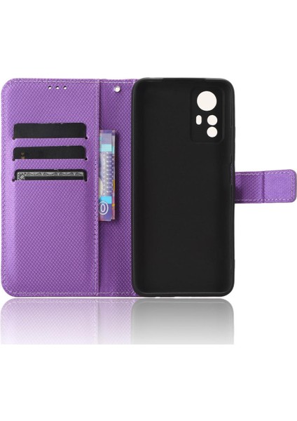 Xiaomi Redmi Için Not 12S 4g Kart Tutucu Kickstand Kapak Manyetik (Yurt Dışından)