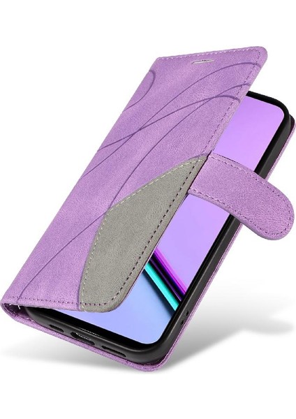 Realme C67 4g Kickstand Koruyucu Pu Deri Flip Folio Için Flip Case (Yurt Dışından) modelleri