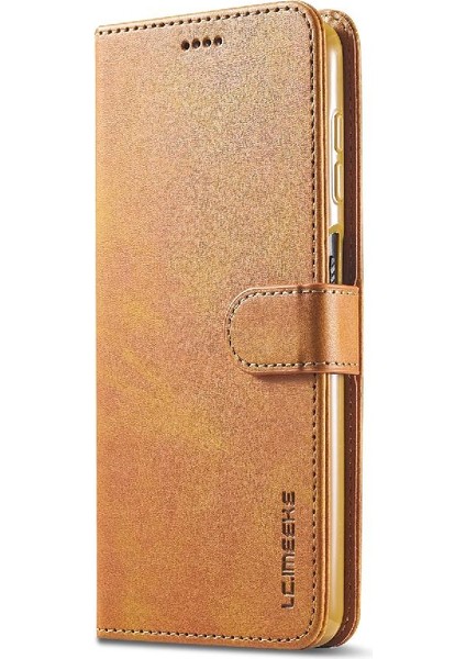Samsung Galaxy M33 5g Için Tutucu Kart Yuvaları ile Cüzdan Buzağı Doku (Yurt Dışından)