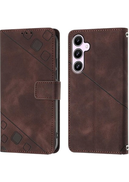 Samsung Galaxy Case 5g Kart Tutucu Cüzdan Kapak Çevirin Manyetik (Yurt Dışından)