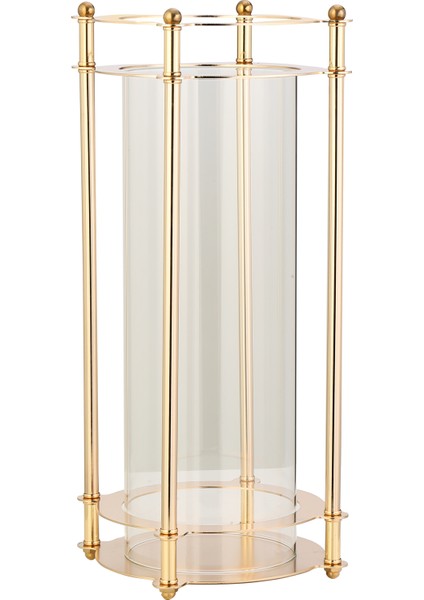 Dilan Cam Mumluk Gold 20X20X50 cm AK.JD0078