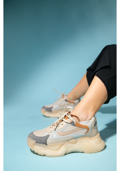 Opole Bej Multi Kadın Spor Ayakkabı indirimleri